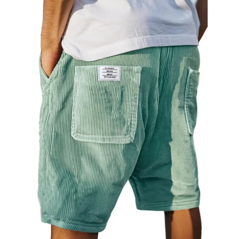 Adrian | Pantalones cortos elegantes de terciopelo