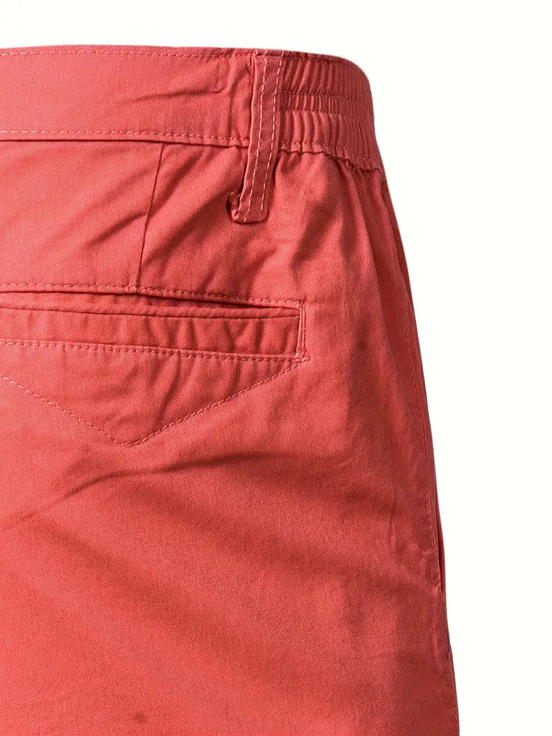 Laurent | Pantalones cortos de algodón con bolsillos