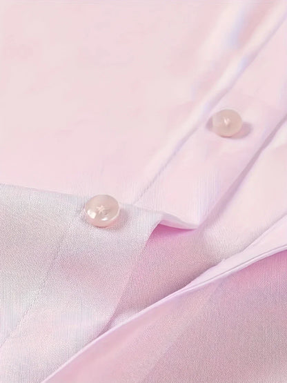 Laurent| Camisa de vestir de manga larga con botones