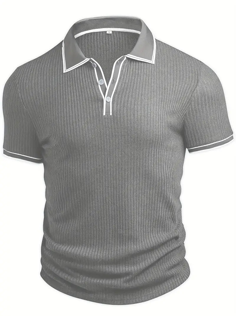 Laurent | Elegante polo de manga corta