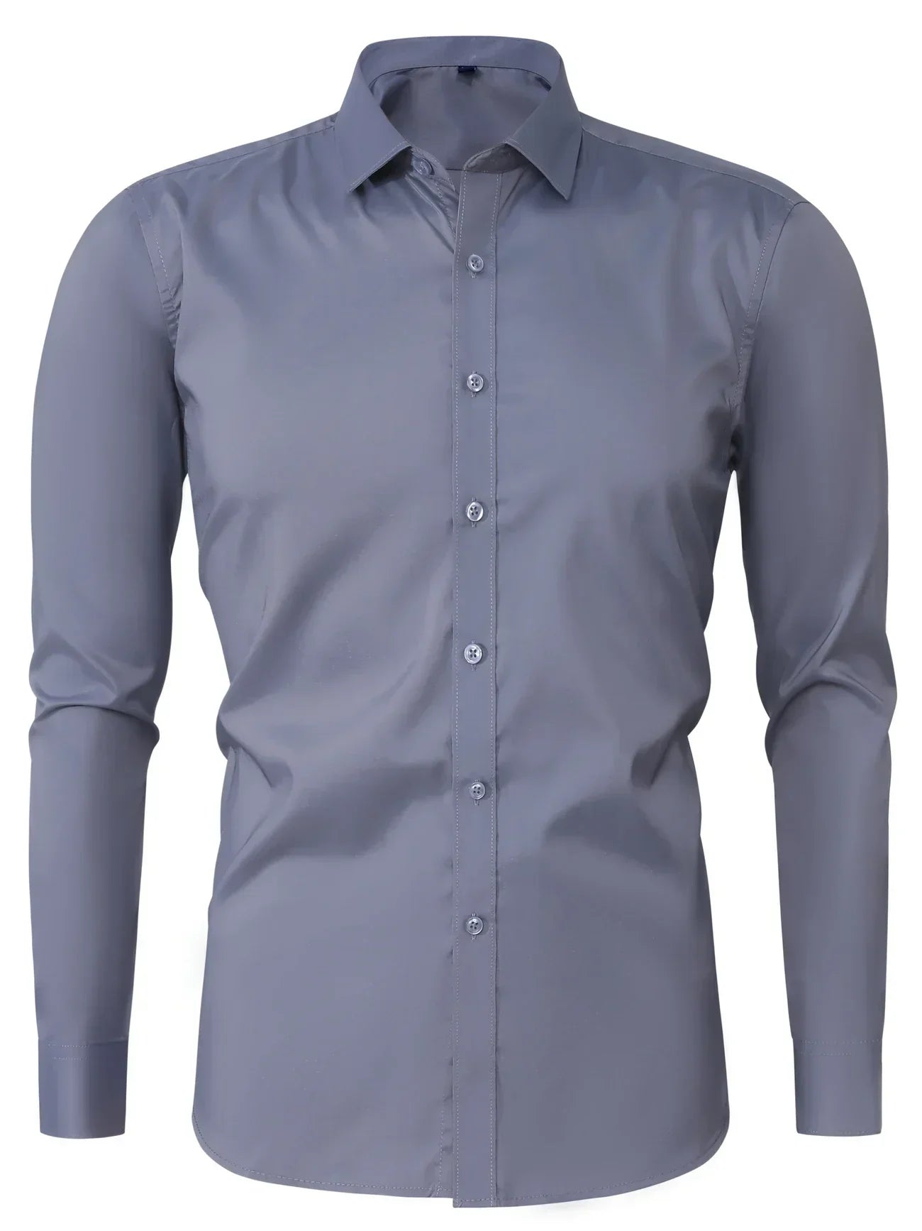 Laurent| Camisa de vestir de manga larga con botones