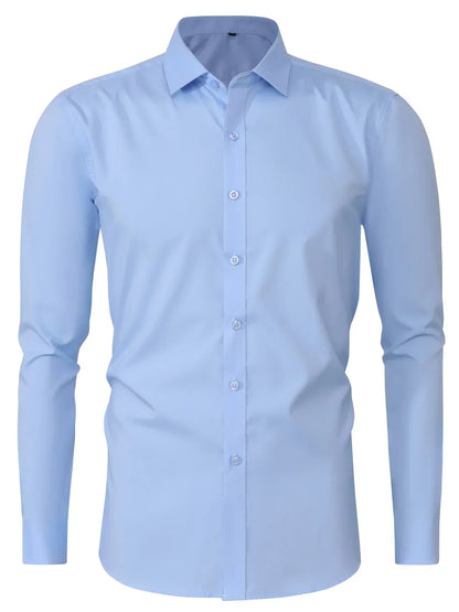 Laurent| Camisa de vestir de manga larga con botones