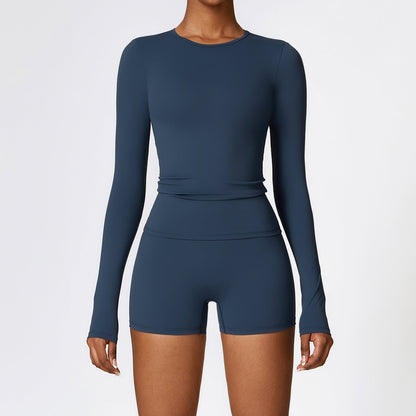 Laurent | Conjunto de manga larga y shorts