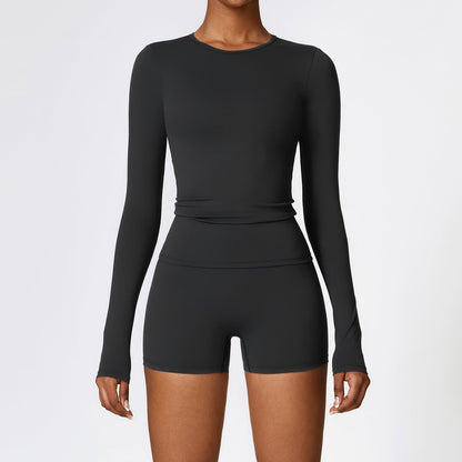 Laurent | Conjunto de manga larga y shorts