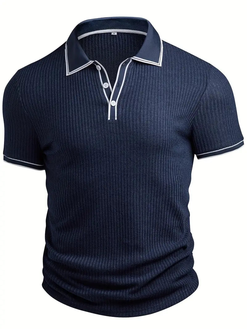 Laurent | Elegante polo de manga corta