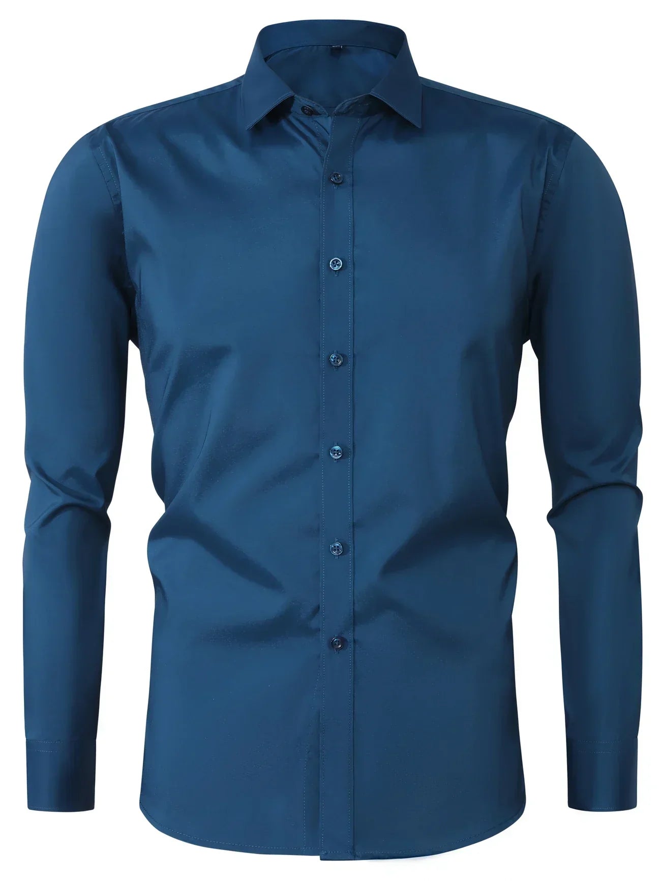 Laurent| Camisa de vestir de manga larga con botones