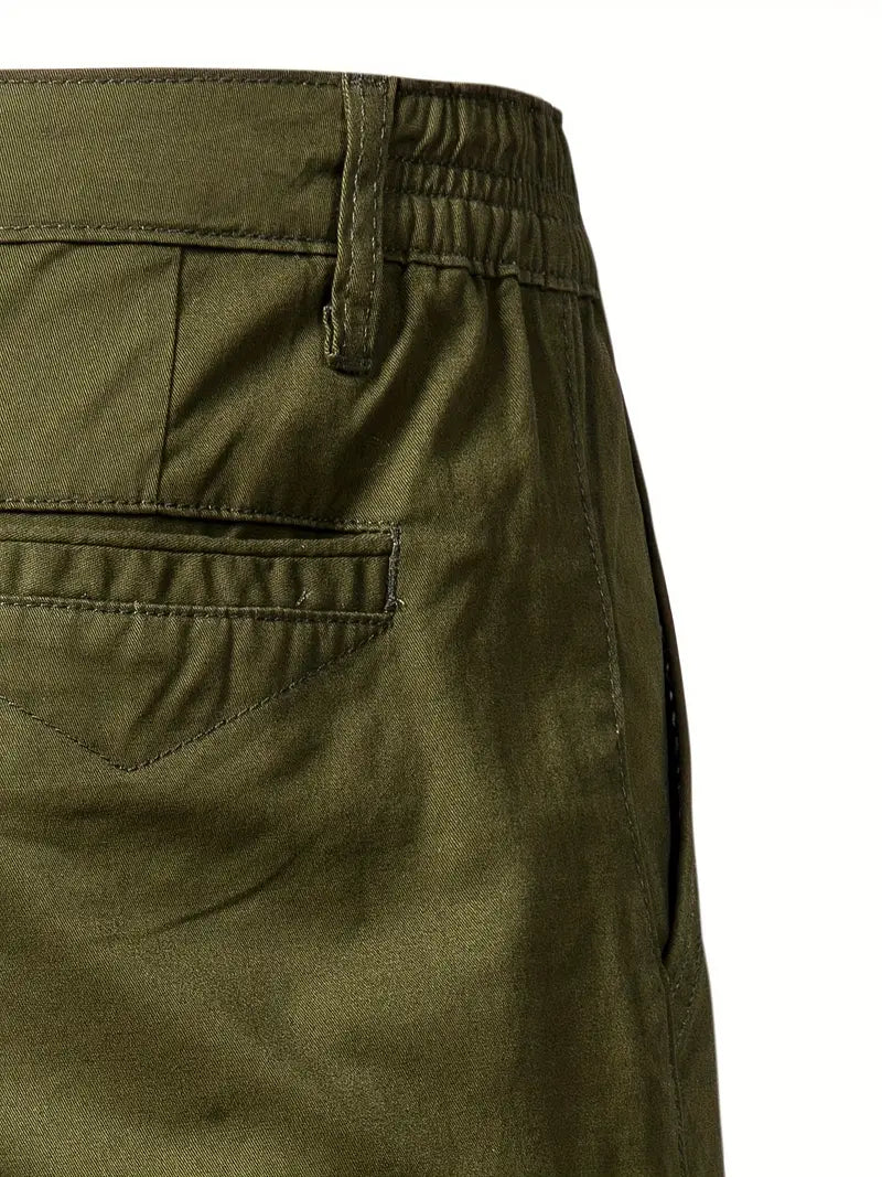 Laurent | Pantalones cortos de algodón con bolsillos
