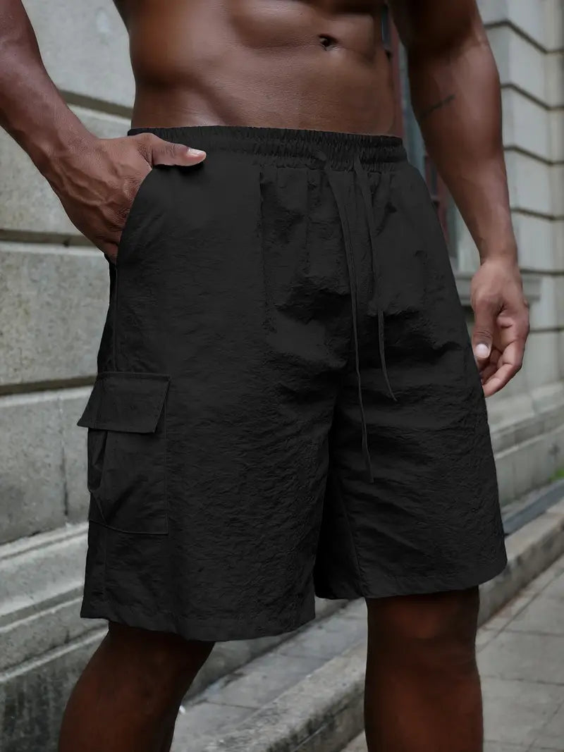 Laurent | Pantalones cortos transpirables con cintura elástica
