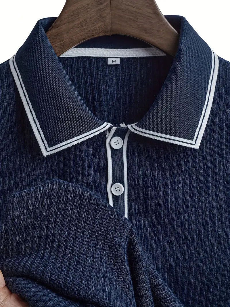 Laurent | Elegante polo de manga corta