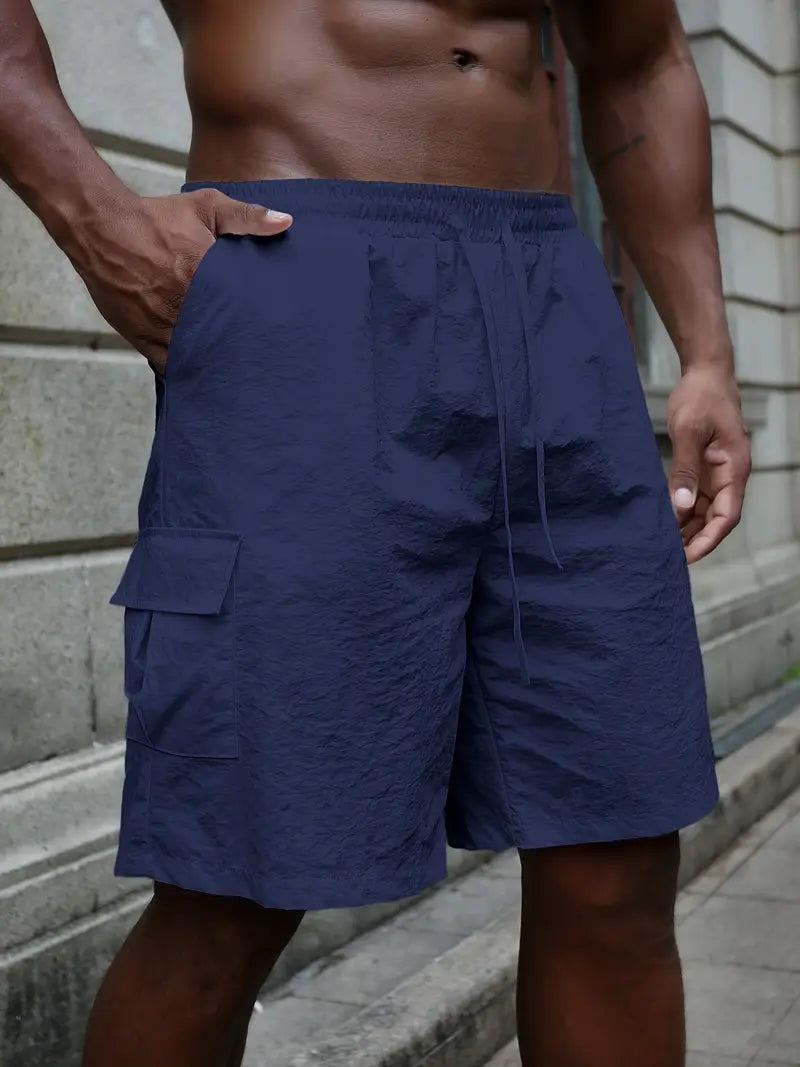 Laurent | Pantalones cortos transpirables con cintura elástica
