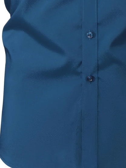 Laurent| Camisa de vestir de manga larga con botones