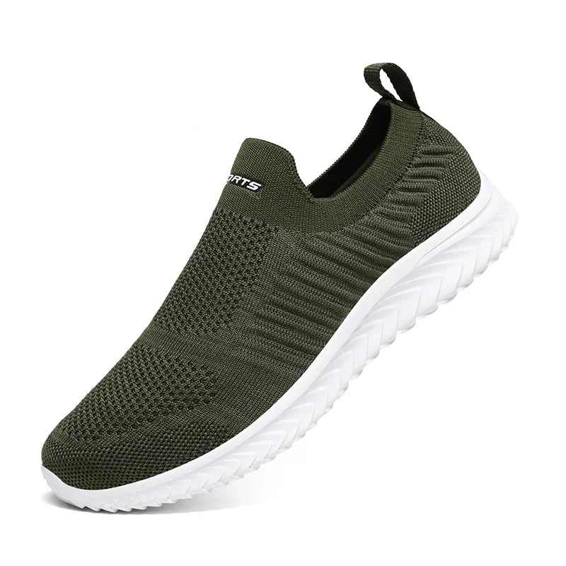 Zapatos sin cordones, elegantes y transpirables