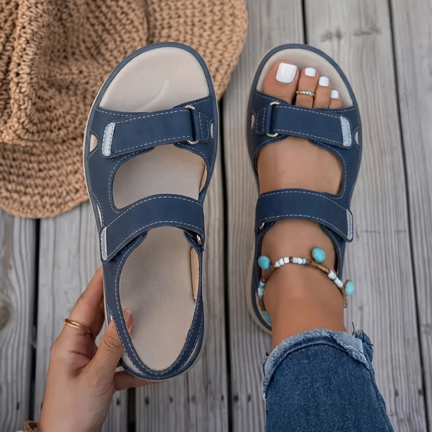 LAURENT & CO | SANDALIAS SOLINE ANTIDESLIZANTES