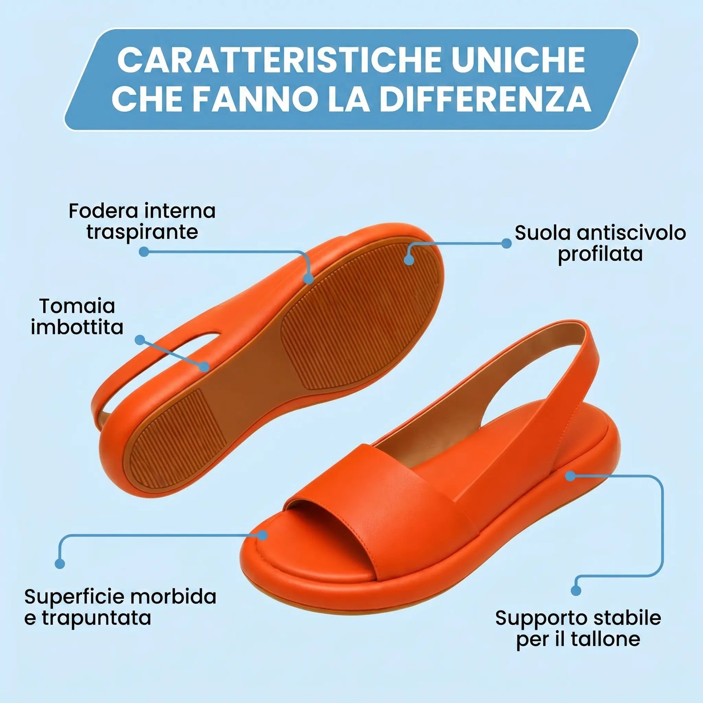 LAURENT & CO | SANDALIAS MARIA CÓMODAS