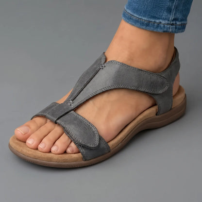 LAURENT & CO | SANDALIAS LARA ERGONÓMICAS DE TIRAS MÚLTIPLES