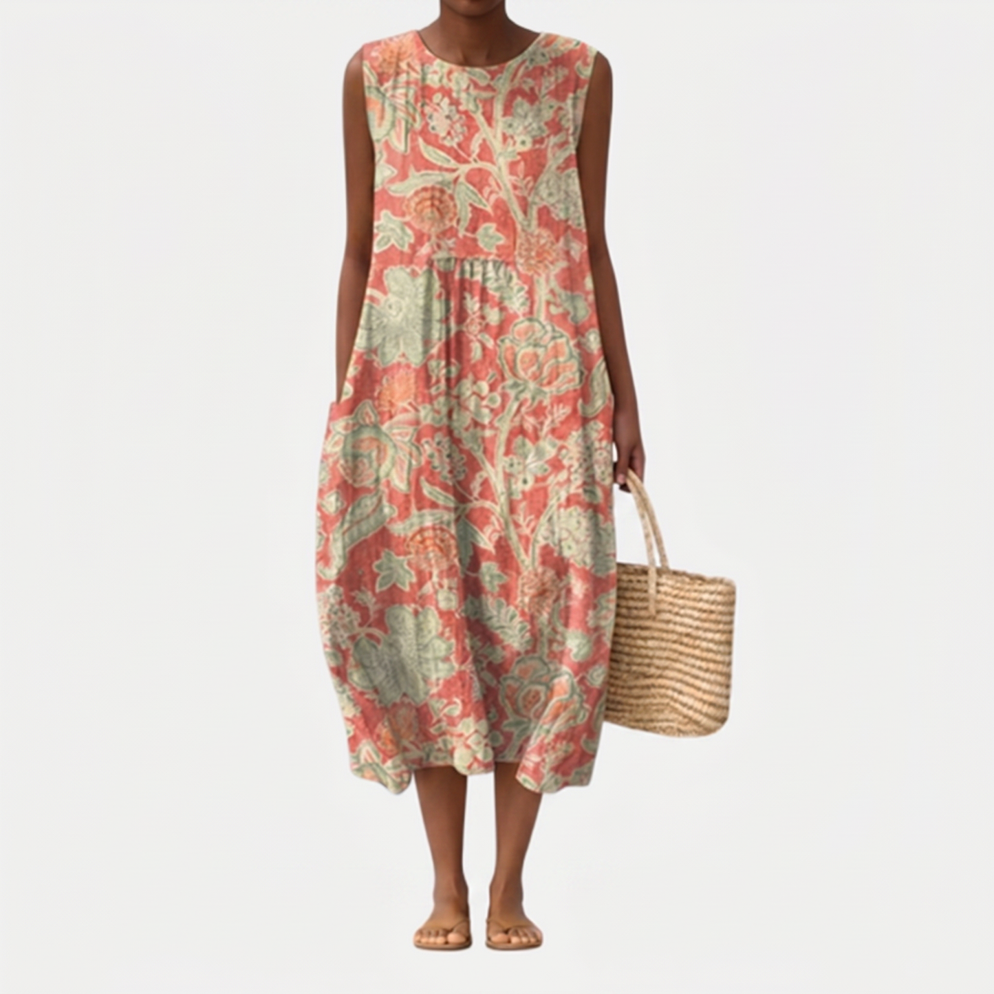 Raya™ | Vestido Midi de Diario