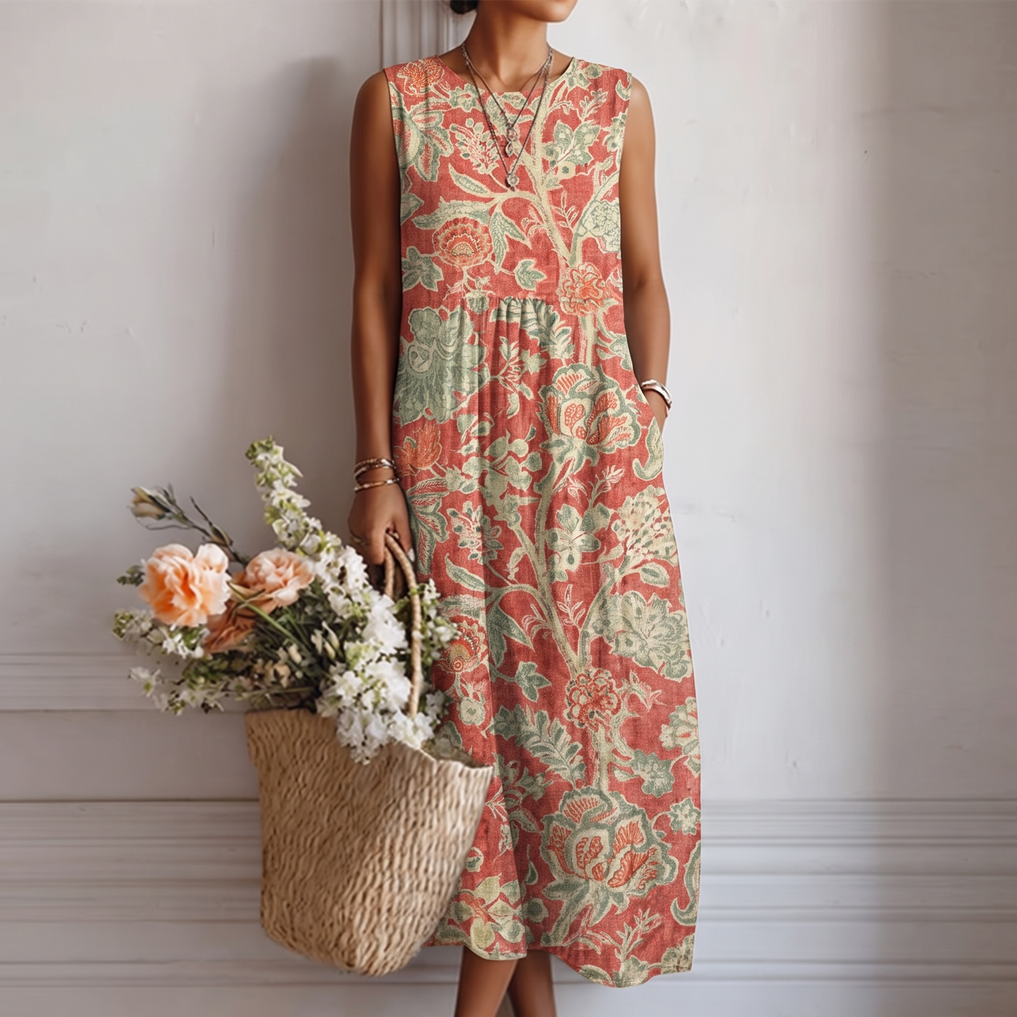 Raya™ | Vestido Midi de Diario
