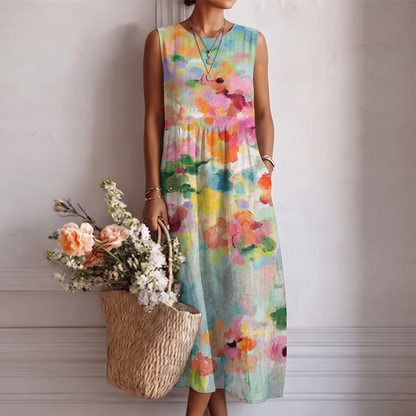 Karla™ | Vestido Midi Multicolor Elegante