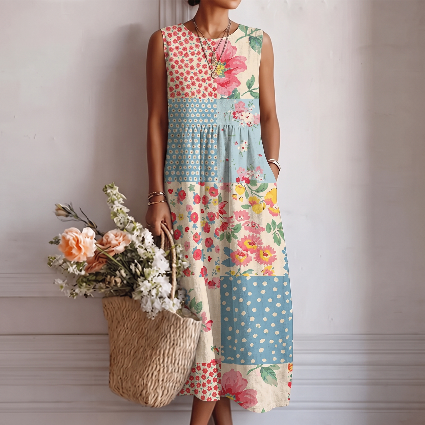 Mille™ | Vestido Midi de Diario