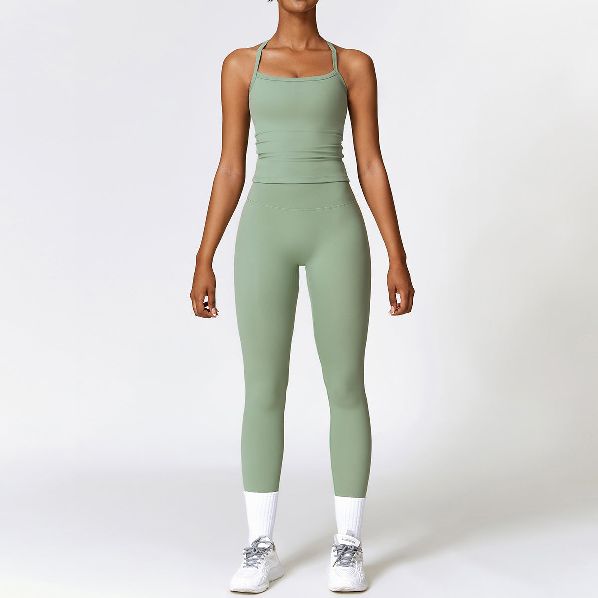 Laurent | Conjunto de top y leggings
