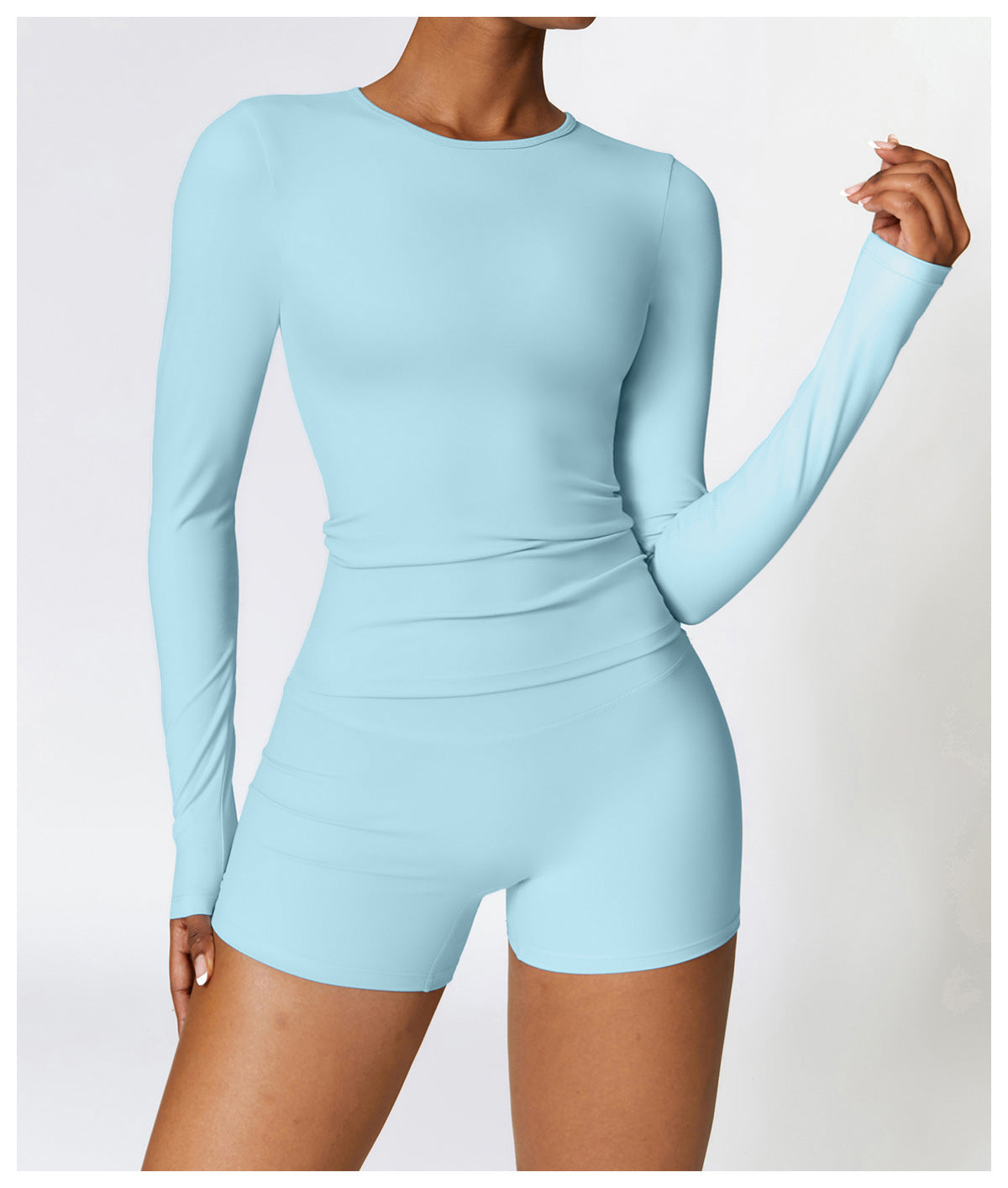 Laurent | Conjunto de manga larga y shorts