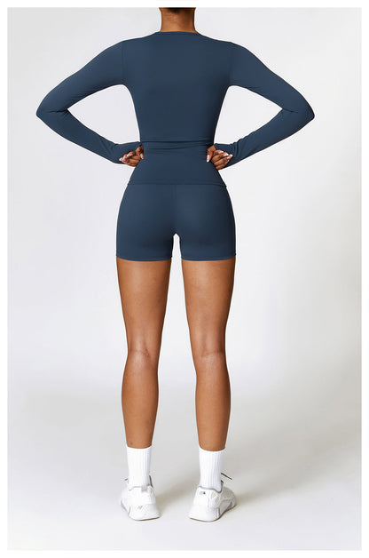 Laurent | Conjunto de manga larga y shorts