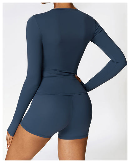 Laurent | Conjunto de manga larga y shorts