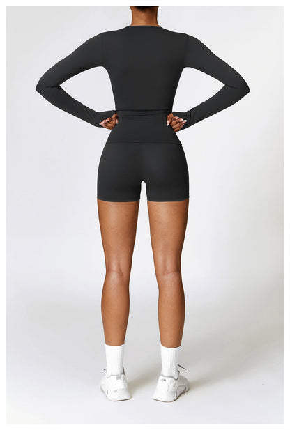 Laurent | Conjunto de manga larga y shorts