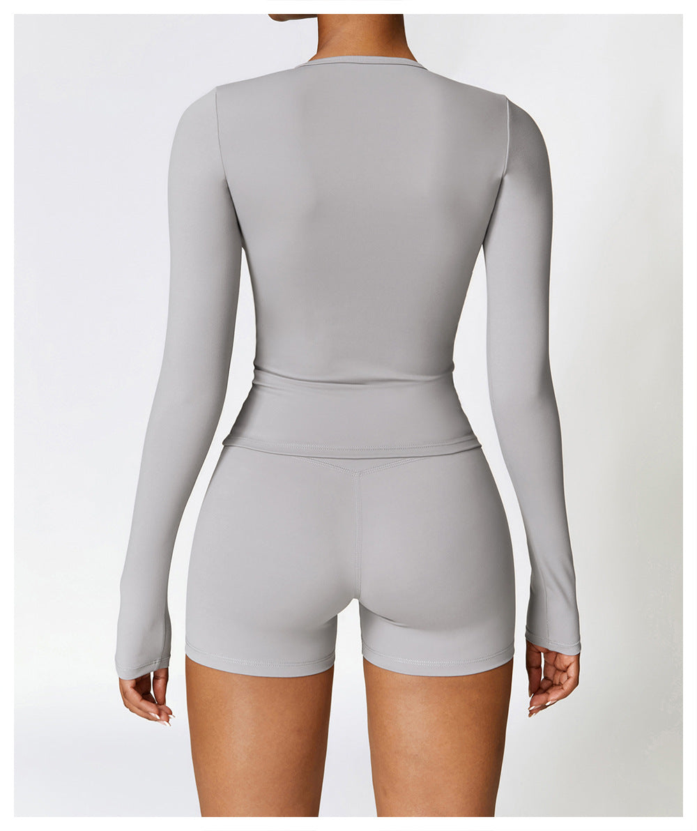 Laurent | Conjunto de manga larga y shorts