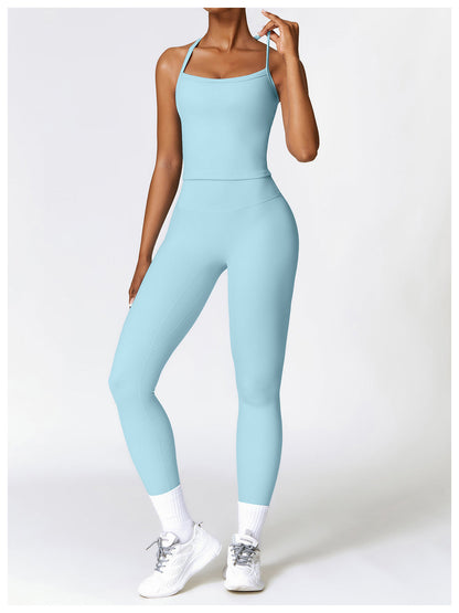 Laurent | Conjunto de top y leggings