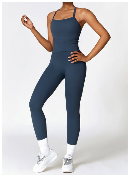 Laurent | Conjunto de top y leggings
