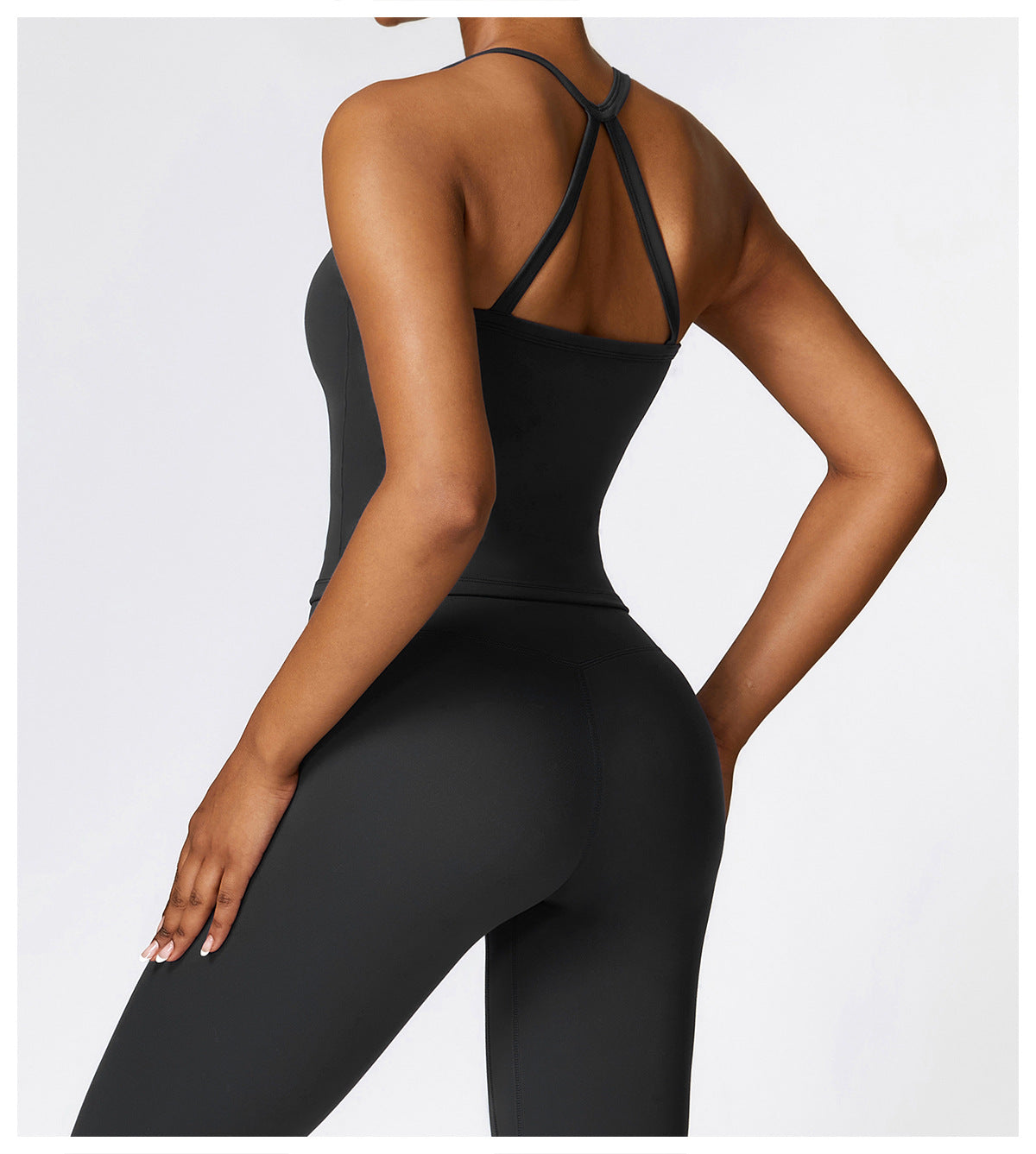 Laurent | Conjunto de top y leggings