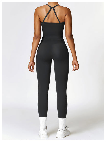 Laurent | Conjunto de top y leggings