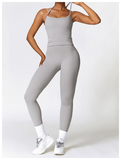 Laurent | Conjunto de top y leggings