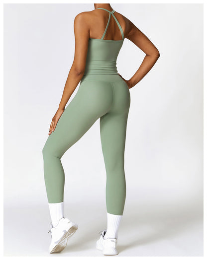 Laurent | Conjunto de top y leggings