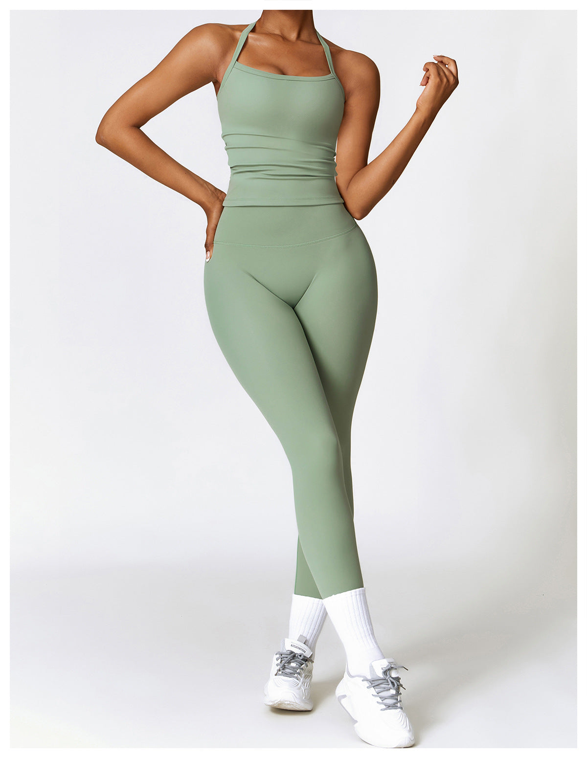 Laurent | Conjunto de top y leggings
