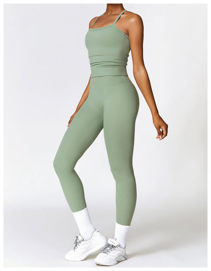 Laurent | Conjunto de top y leggings