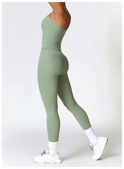 Laurent | Conjunto de top y leggings