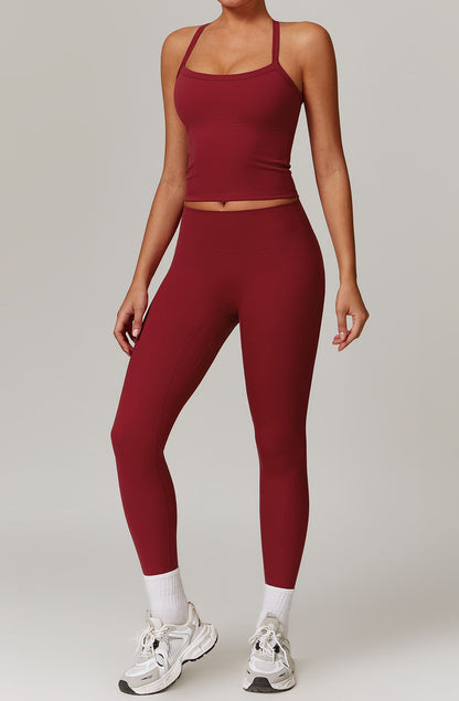 Laurent | Conjunto de top y leggings