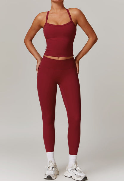 Laurent | Conjunto de top y leggings
