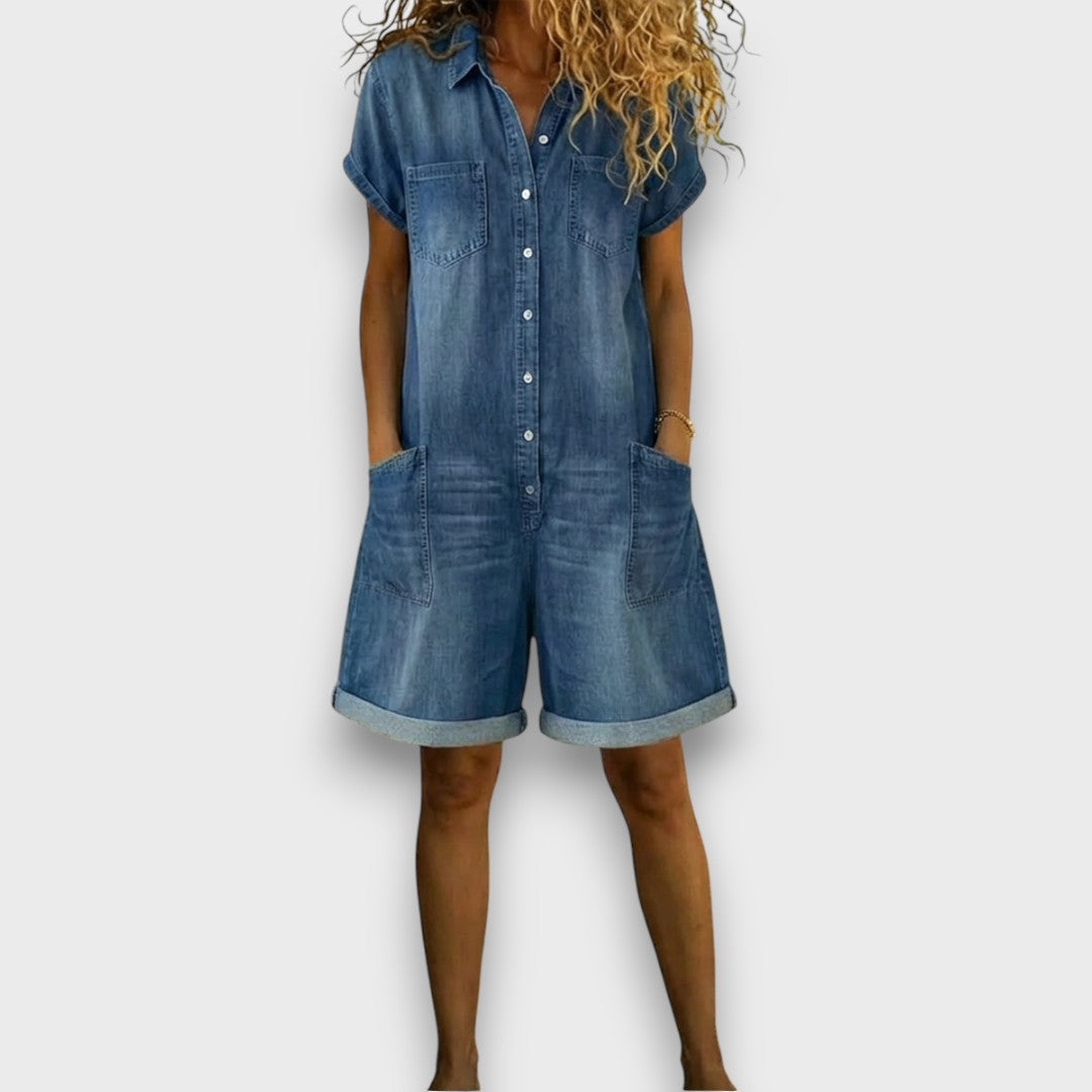 LAURENT & CO | JOAN: SHORTS VAQUEROS EFECTO VINTAGE PARA MUJER