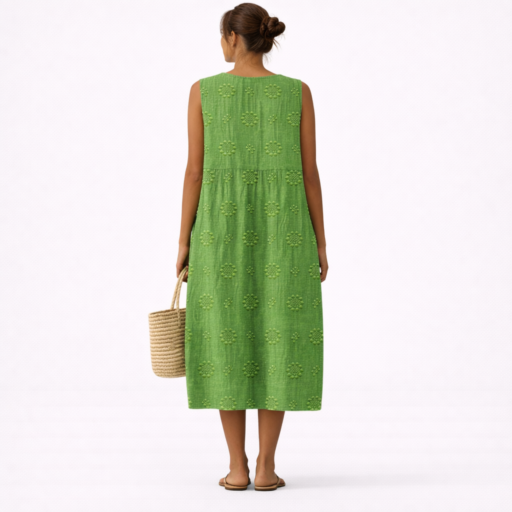 Olivia™ | Vestido Midi Brisa de Diario