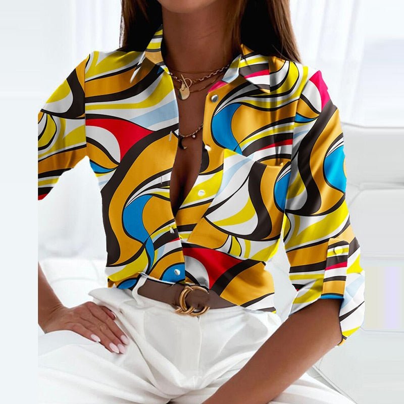 Laurent | Blusa elegante con cuello