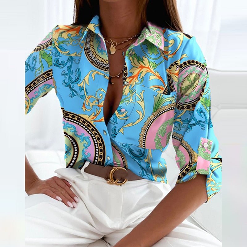 Laurent | Blusa elegante con cuello